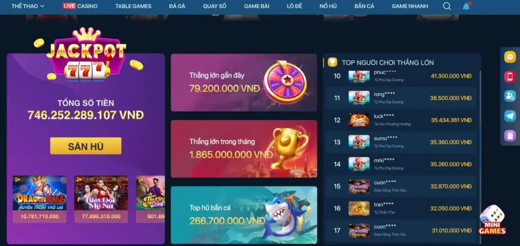 Các sự kiện và giải đấu Casino đặc biệt